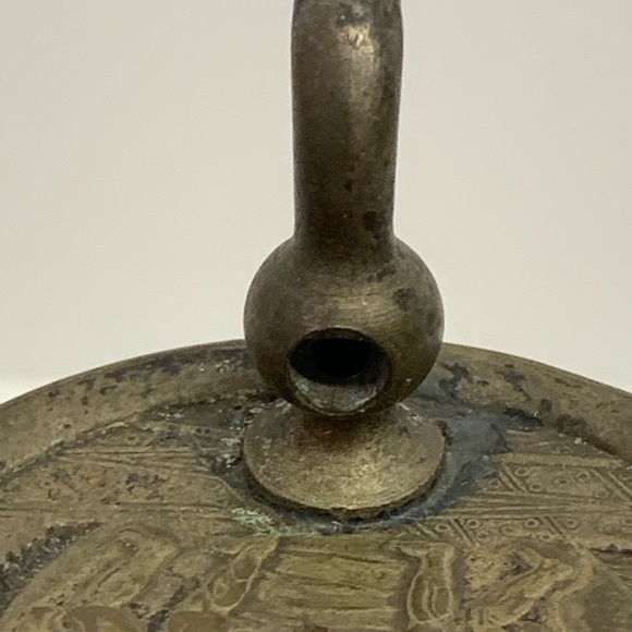 VINTAGE SILVERPLATE JEWISH WINE BARREL W/6 CUPS - Picture 11 of 12